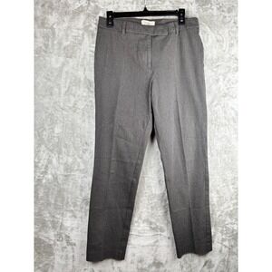 Talbots Women's Gray Dress Pants Size 8 Preppy Classic Fit‎ Straight Leg Slacks